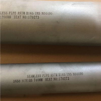 ASTM B165 (UNS N04400) Tiyo san pwoblèm ak tib